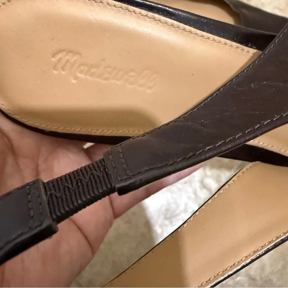 Madewell the Ophelia slingback flats - Picture 10 of 12
